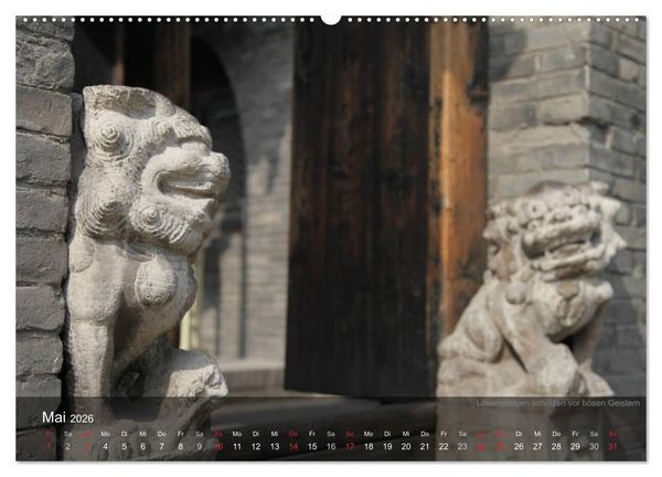 Produktbild: Erlebe China (Wandkalender 2026 DIN A2 quer), CALVENDO Monatskalender