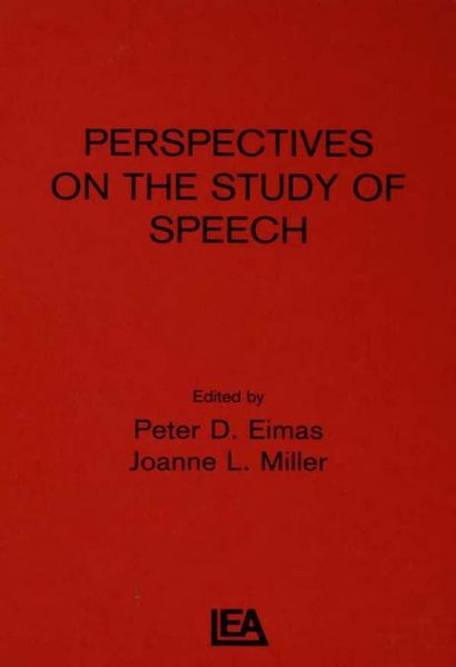 Produktbild: Perspectives on the Study of Speech