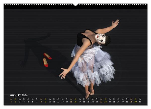 Produktbild: Sch&ouml;ne Scheinwelt (Wandkalender 2026 DIN A2 quer), CALVENDO Monatskalender
