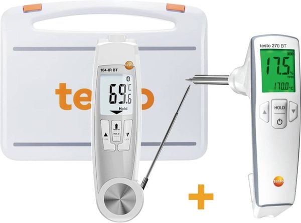 Produktbild: Testo 0563 0102 Frittier&ouml;ltester +40 - +200&deg;C F&uuml;hler-Typ PTC HACCP-konform, IP65