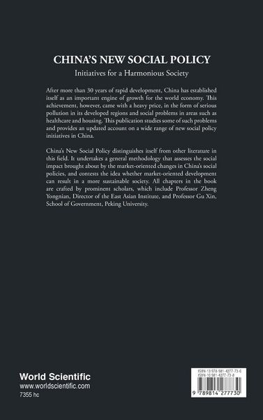 Produktbild: China's New Social Policy (v20)