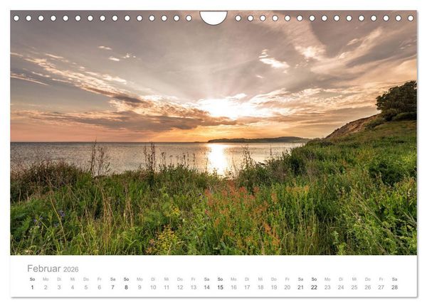 Produktbild: R&uuml;gen ein Sommertraum (Wandkalender 2026 DIN A4 quer), CALVENDO Monatskalender