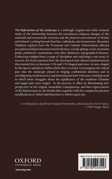 Produktbild: The Reformation of the Landscape