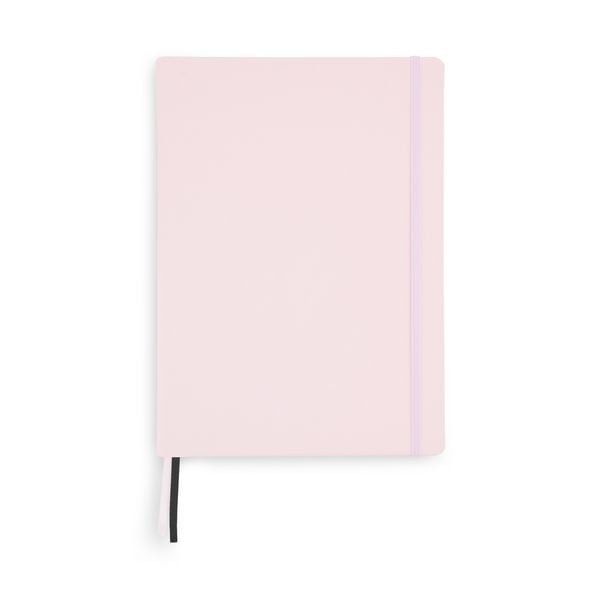 Produktbild: Notizbuch A4 Hardcover Magnolia Pink Blanko, 192 Seiten