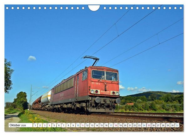 Produktbild: Die Baureihe 250 - Reichsbahnlok in DB-Diensten (Wandkalender 2026 DIN A4 quer), CALVENDO Monatskalender