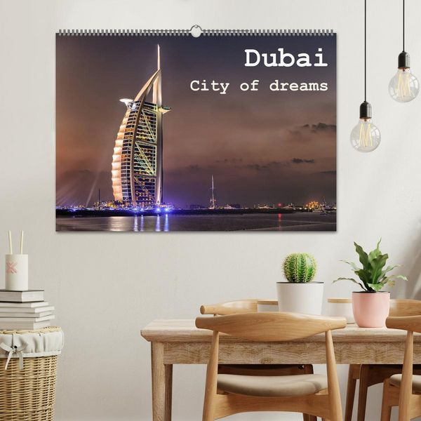 Produktbild: Dubai - City of dreams (Wandkalender 2026 DIN A2 quer), CALVENDO Monatskalender
