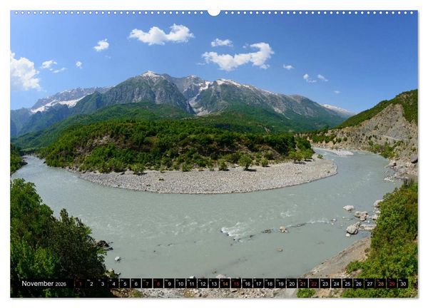 Produktbild: Landschaften in Albanien (Wandkalender 2026 DIN A2 quer), CALVENDO Monatskalender