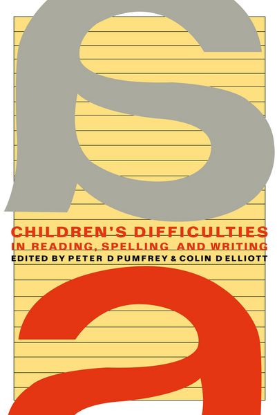 Produktbild: Children's Difficulties In Reading, Spelling and Writing