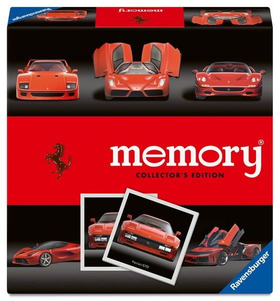 Produktbild: Collector&acute; s memory&reg; Ferrari - Gesellschaftsspiel & Brettspiel ab 6 Jahre