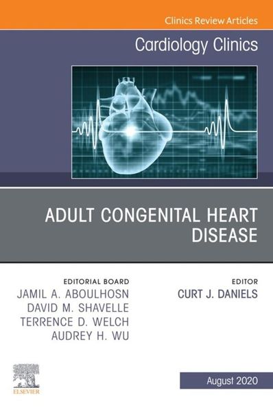Produktbild: Adult Congenital Heart Disease, An Issue of Cardiology Clinics, E-Book