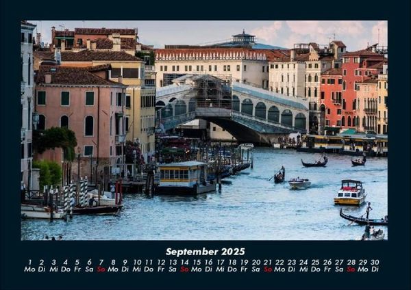 Produktbild: Venedig 2025 Fotokalender DIN A4