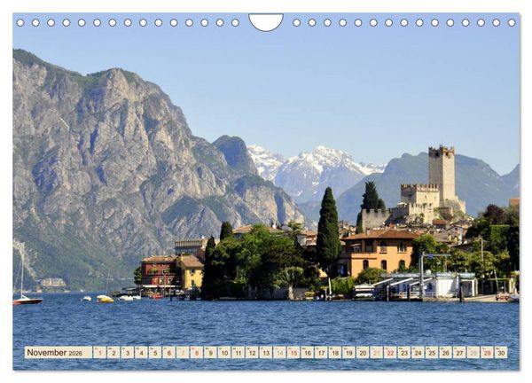 Produktbild: Impressionen vom Gardasee (Wandkalender 2026 DIN A4 quer), CALVENDO Monatskalender