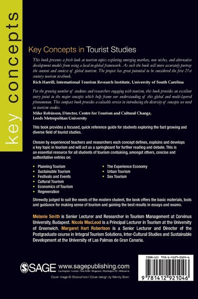 Produktbild: Key Concepts in Tourist Studies