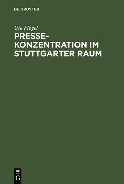 Produktbild: Pressekonzentration im Stuttgarter Raum