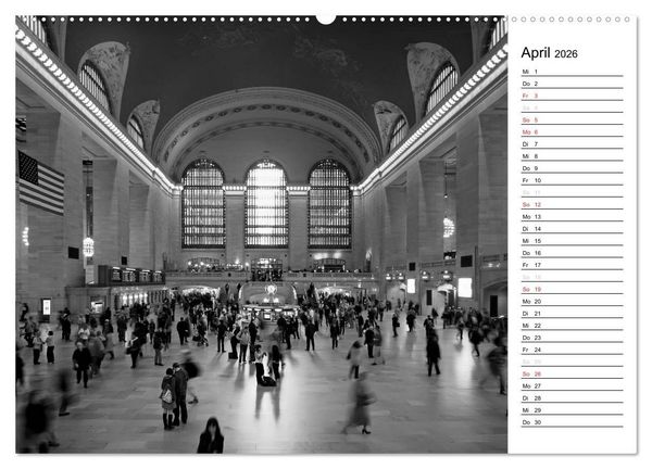 Produktbild: New York (Wandkalender 2026 DIN A2 quer), CALVENDO Monatskalender