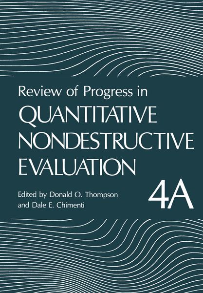 Produktbild: Review of Progress in Quantitative Nondestructive Evaluation