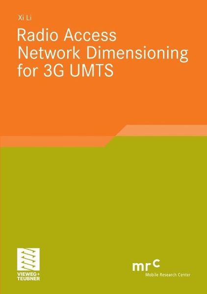 Produktbild: Radio Access Network Dimensioning for 3G UMTS