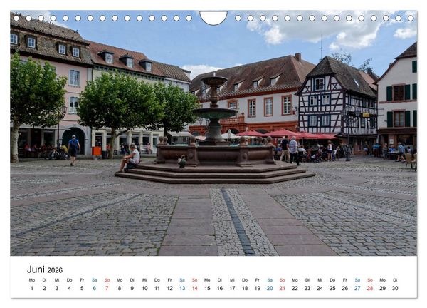 Produktbild: Neustadt an der Weinstra&szlig;e - Ansichtssache (Wandkalender 2026 DIN A4 quer), CALVENDO Monatskalender