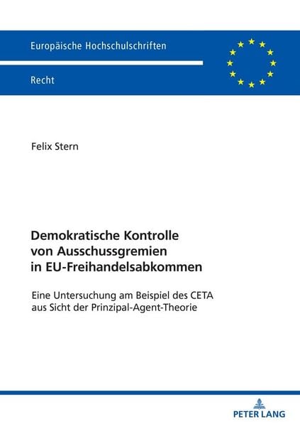 Produktbild: Demokratische Kontrolle von Ausschussgremien in EU-Freihandelsabkommen