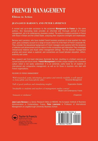 Produktbild: French Management