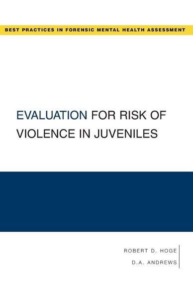 Produktbild: Evaluation for Risk of Violence in Juveniles
