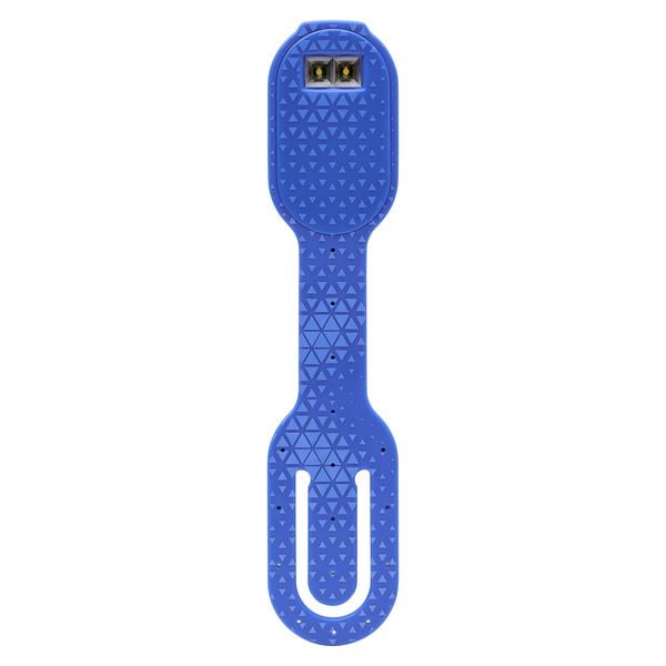 Produktbild: Flexilight RC (Blue Hexagonal) - wiederaufladbares Leselicht - 2 in 1 Leselampe & Lesezeichen - LED Leselicht - Geschenk für Leser, Buchliebhaber - De
