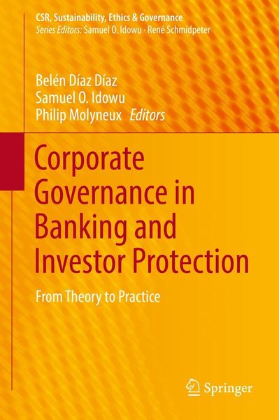 Produktbild: Corporate Governance in Banking and Investor Protection