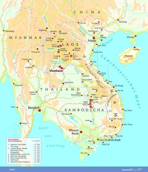 Produktbild: TRESCHER Reiseführer Laos