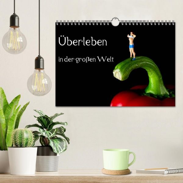 Produktbild: &Uuml;berleben in der gro&szlig;en Welt - HO Figuren (Wandkalender 2026 DIN A4 quer), CALVENDO Monatskalender