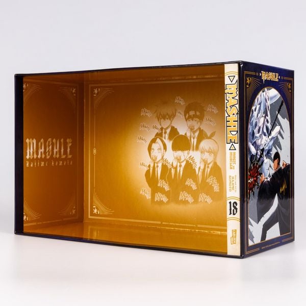 Produktbild: Mashle: Magic and Muscles Sammelschuber (inklusive Band 18, limitiert)