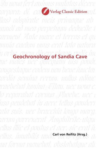 Produktbild: Geochronology of Sandia Cave