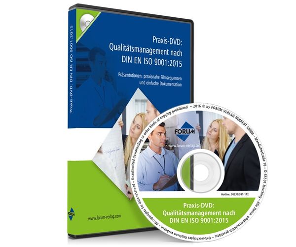 Praxis-DVD: Qualitätsmanagement nach DIN EN ISO 9001:2015