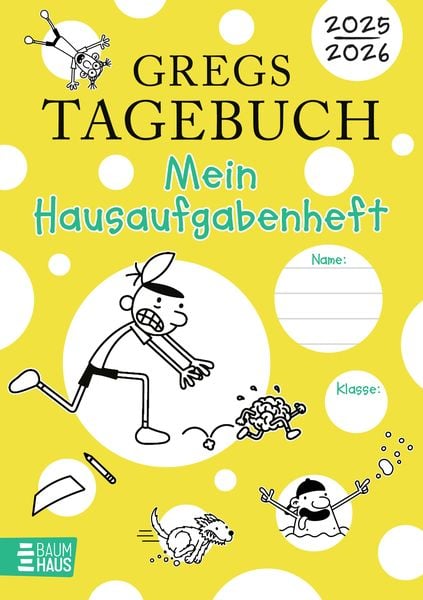 Produktbild: Gregs Tagebuch - Mein Hausaufgabenheft 2025/2026