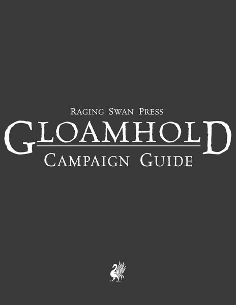 Produktbild: Raging Swan's Gloamhold Campaign Guide