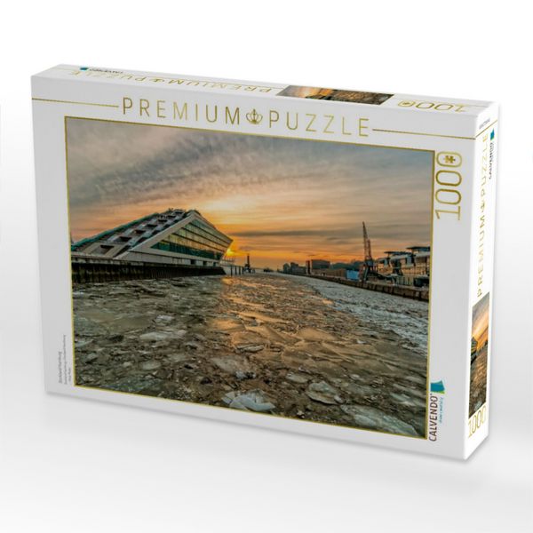 Produktbild: CALVENDO Puzzle Dockland Hamburg | 1000 Teile Lege-Gr&ouml;&szlig;e 64x48cm Foto-Puzzle f&uuml;r gl&uuml;ckliche Stunden