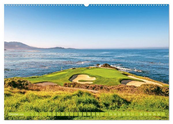 Produktbild: Einladung zum Golf (hochwertiger Premium Wandkalender 2026 DIN A2 quer), Kunstdruck in Hochglanz
