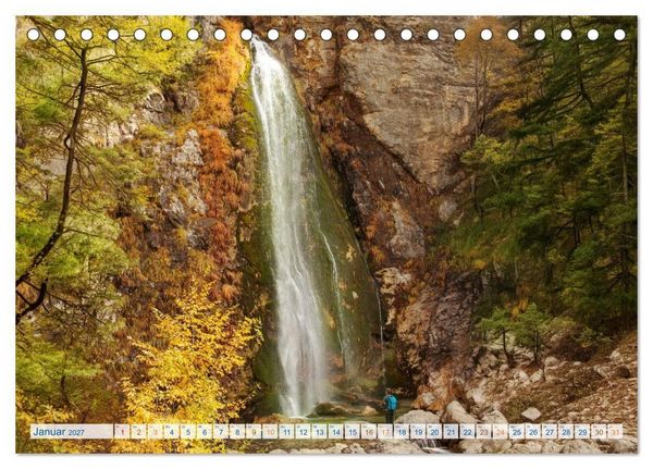 Produktbild: Abenteuer Theth - Unterwegs in den Albanischen Alpen (Tischkalender 2027 DIN A5 quer), CALVENDO Monatskalender