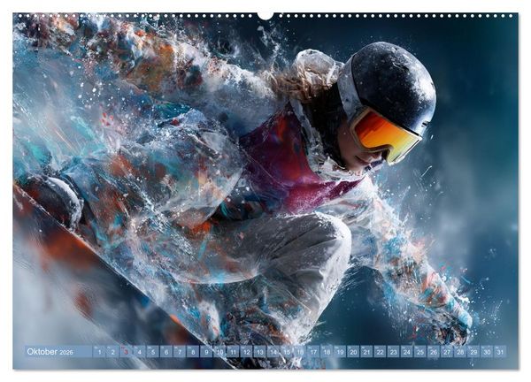 Produktbild: Gro&szlig;e Momente des Sports (Wandkalender 2026 DIN A2 quer), CALVENDO Monatskalender