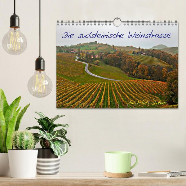 Produktbild: Die S&uuml;dsteirischen Weinstrasse (Wandkalender 2026 DIN A4 quer), CALVENDO Monatskalender