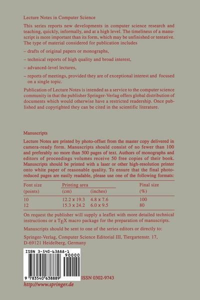 Produktbild: Algebraic Methodology and Software Technology
