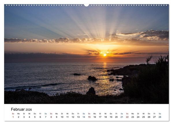 Produktbild: Vend&eacute;e - Bilder von der C&ocirc;te de Lumi&egrave;re (Wandkalender 2026 DIN A2 quer), CALVENDO Monatskalender