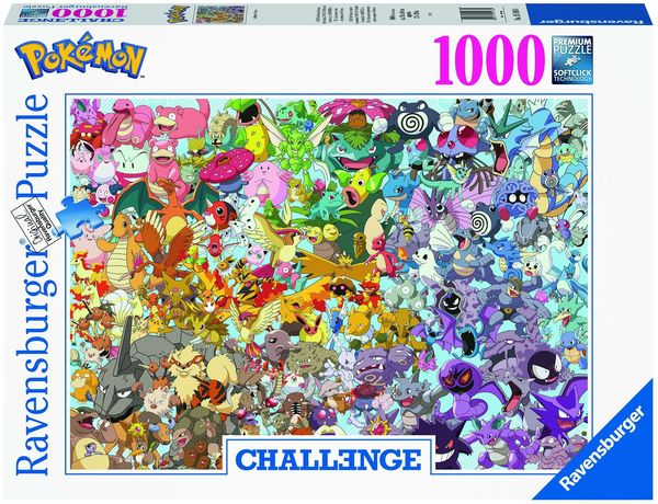 Ravensburger 15166 - Challenge, Pokémon, Puzzle,