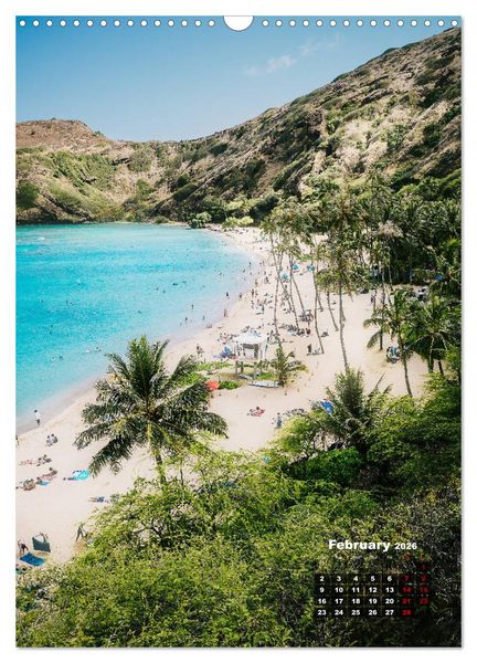 Produktbild: Beautiful Hawaii (Wall Calendar 2026 DIN A3 portrait), CALVENDO 12 Month Wall Calendar