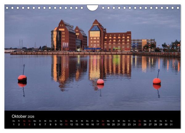 Produktbild: Rostock (Wandkalender 2026 DIN A4 quer), CALVENDO Monatskalender