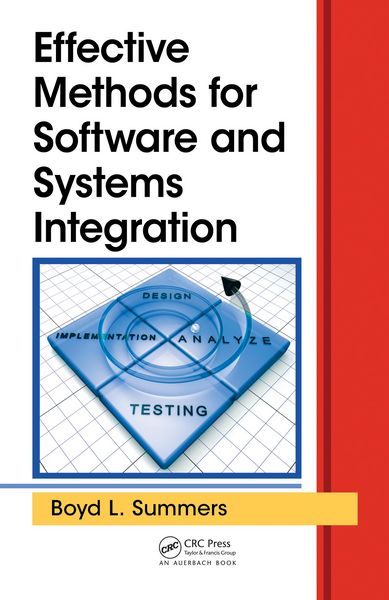 Produktbild: Effective Methods for Software and Systems Integration