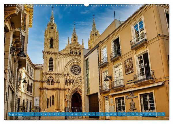 Produktbild: Malaga Highlights der Stadt an der Costa del Sol (Wandkalender 2026 DIN A2 quer), CALVENDO Monatskalender