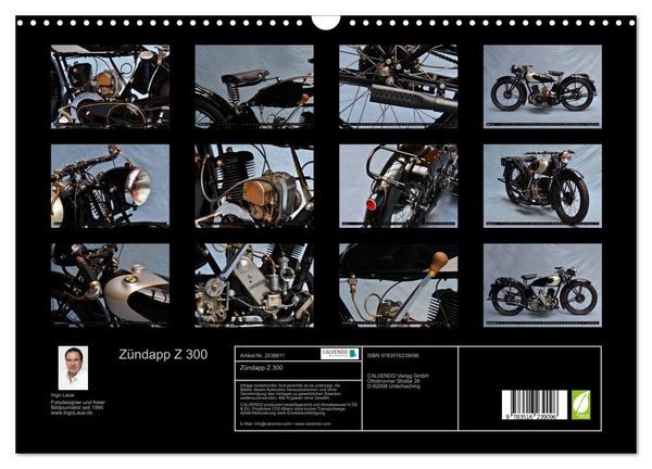 Produktbild: Z&uuml;ndapp Z 300 (Wandkalender 2026 DIN A3 quer), CALVENDO Monatskalender