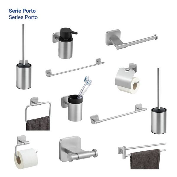 Produktbild: Turbo-Loc&reg; Seifenspender Mod. Porto Matt, Befestigen ohne Bohren