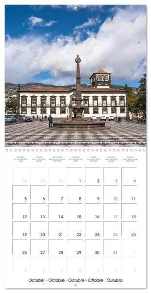 Produktbild: Portugal - Madeira (Wall Calendar 2026 12 &times; 12 Inch) CALVENDO 12 Month Wall Calendar