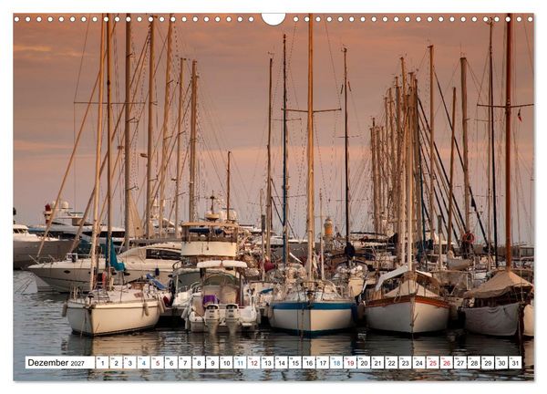 Produktbild: C&ocirc;te d&rsquo;Azur Glanzlichter an der franz&ouml;sischen Mittelmeerk&uuml;ste (Wandkalender 2027 DIN A3 quer), CALVENDO Monatskalender